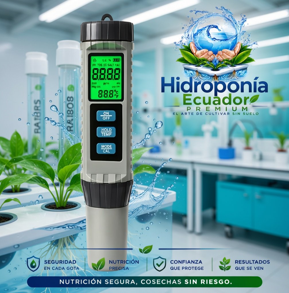 Medidor de pH 8 en 1 MF-X81