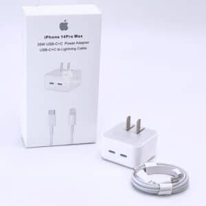 Cargador iPhone 14 Pro Max 35W USB-C original1