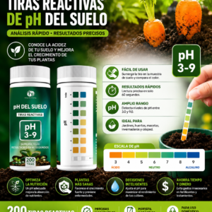 Medidor de pH de suelo