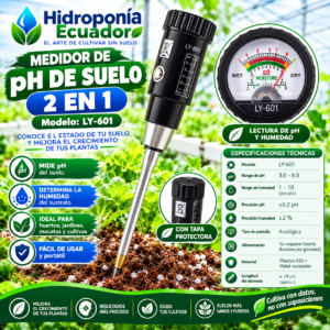 Medidor de ph de suelo 2 en 1 LY-en 601