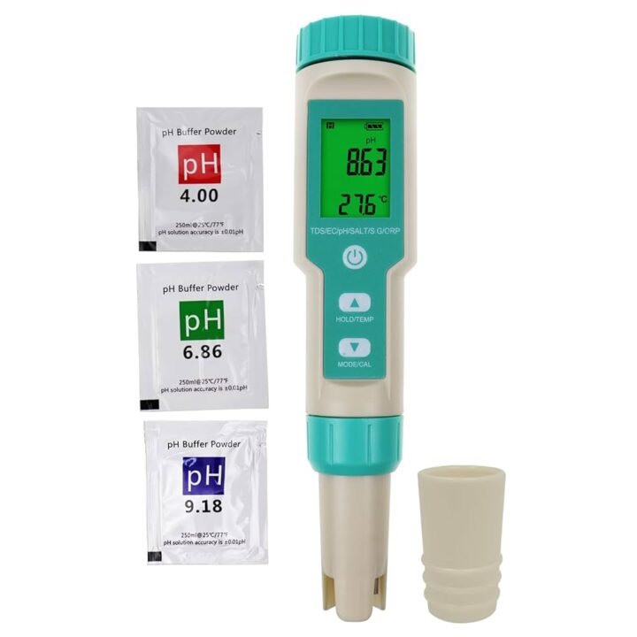 Medidor de pH 7 en 1