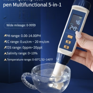 Medidor de pH 5 en 1 ZS-005