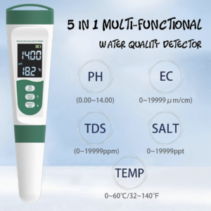 Medidor de pH 5 en 1 MF-M51
