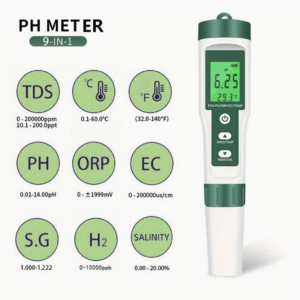 Medidor de pH 8 en 1 CL-401
