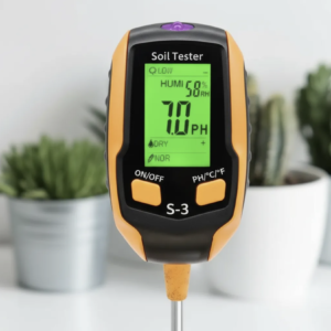 Medidor de pH de suelo 6 en 1 S-3