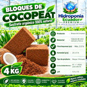 Fibra de Coco Bloque 4KG