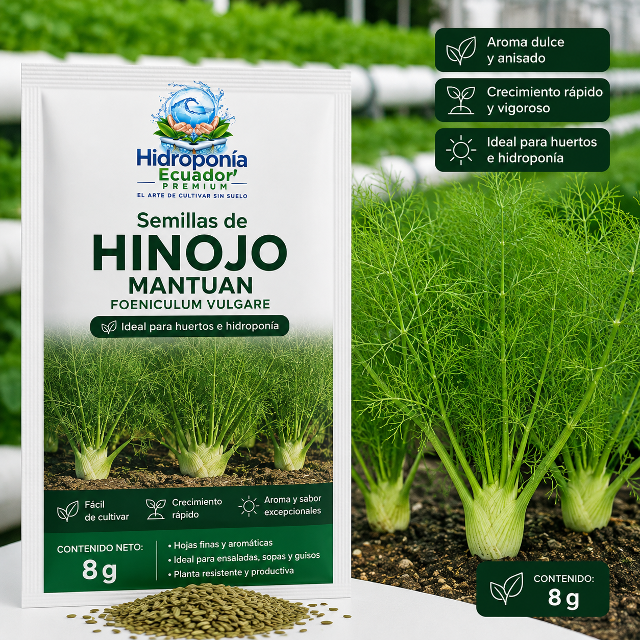 Semillas de Hinojo Mantuan