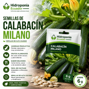 Semillas de Calabacín Milano