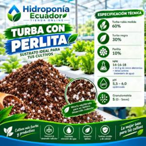 Turba con perlita