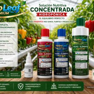 Solución nutritiva para pimiento