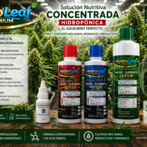 Solución nutritiva para Cannabis