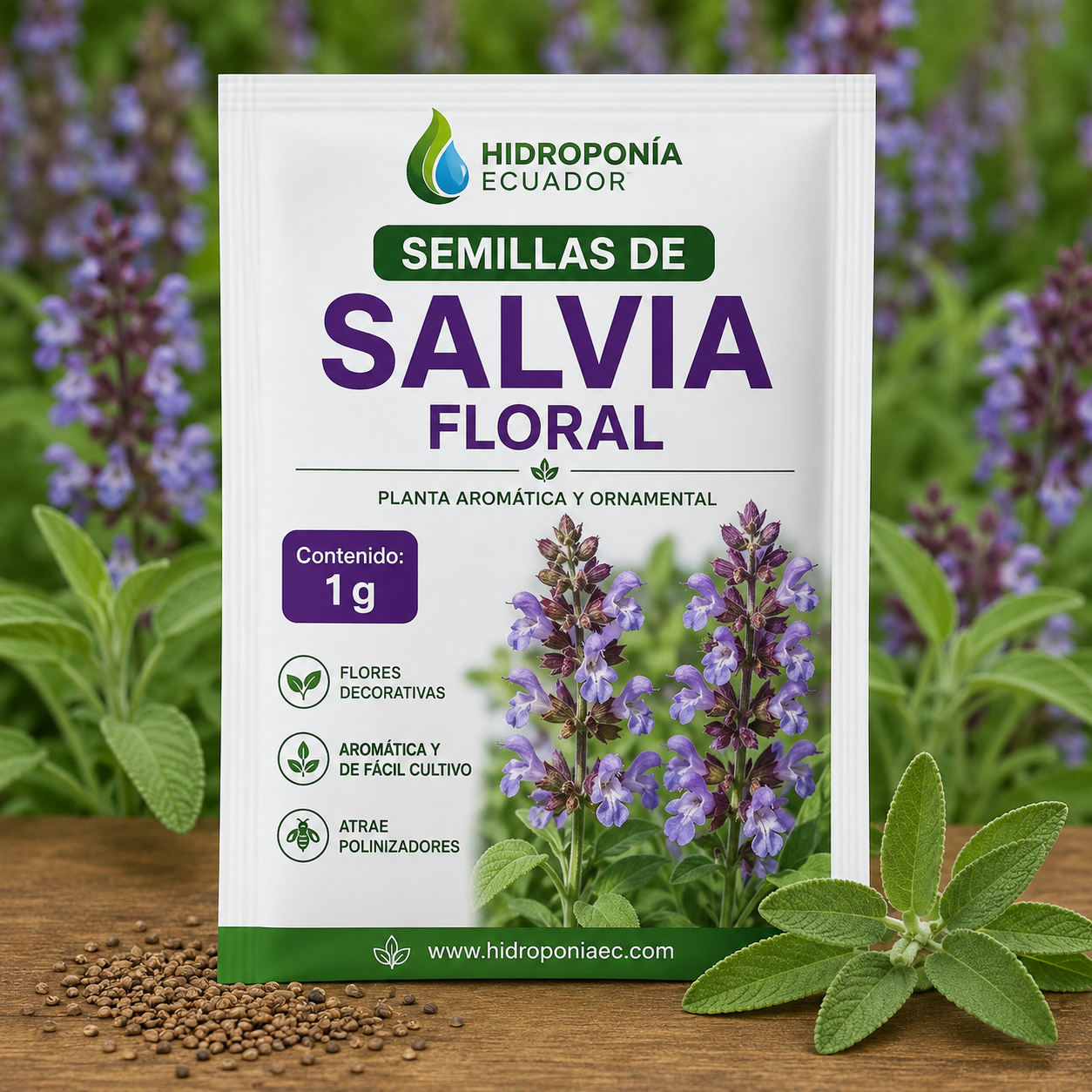 Semillas de Salvia Floral