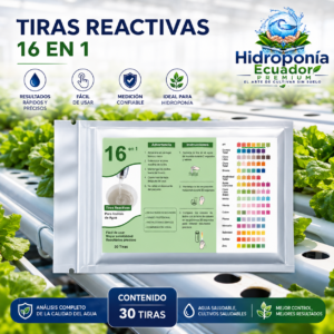 Medidor de calidad de agua 16 en 1