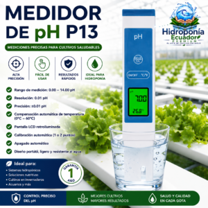 Medidor de pH P13