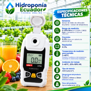 Medidor de brix A75A