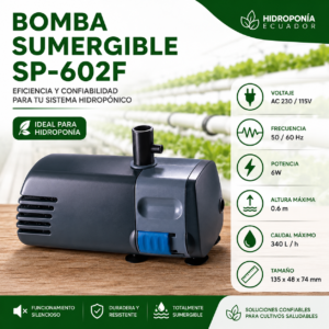 Bomba sumergible SP-602F