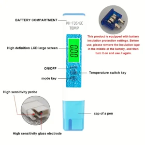 Medidor de pH 4 en 1 - Imagen 2