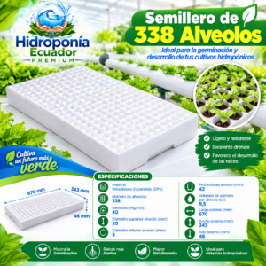 Semillero 338 alveolos