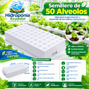 Semillero 50 alveolos