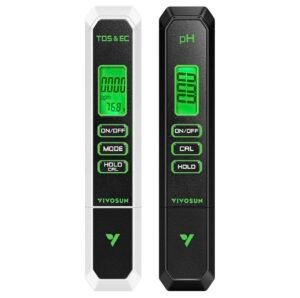 Medidores de pH y EC 3 en 1