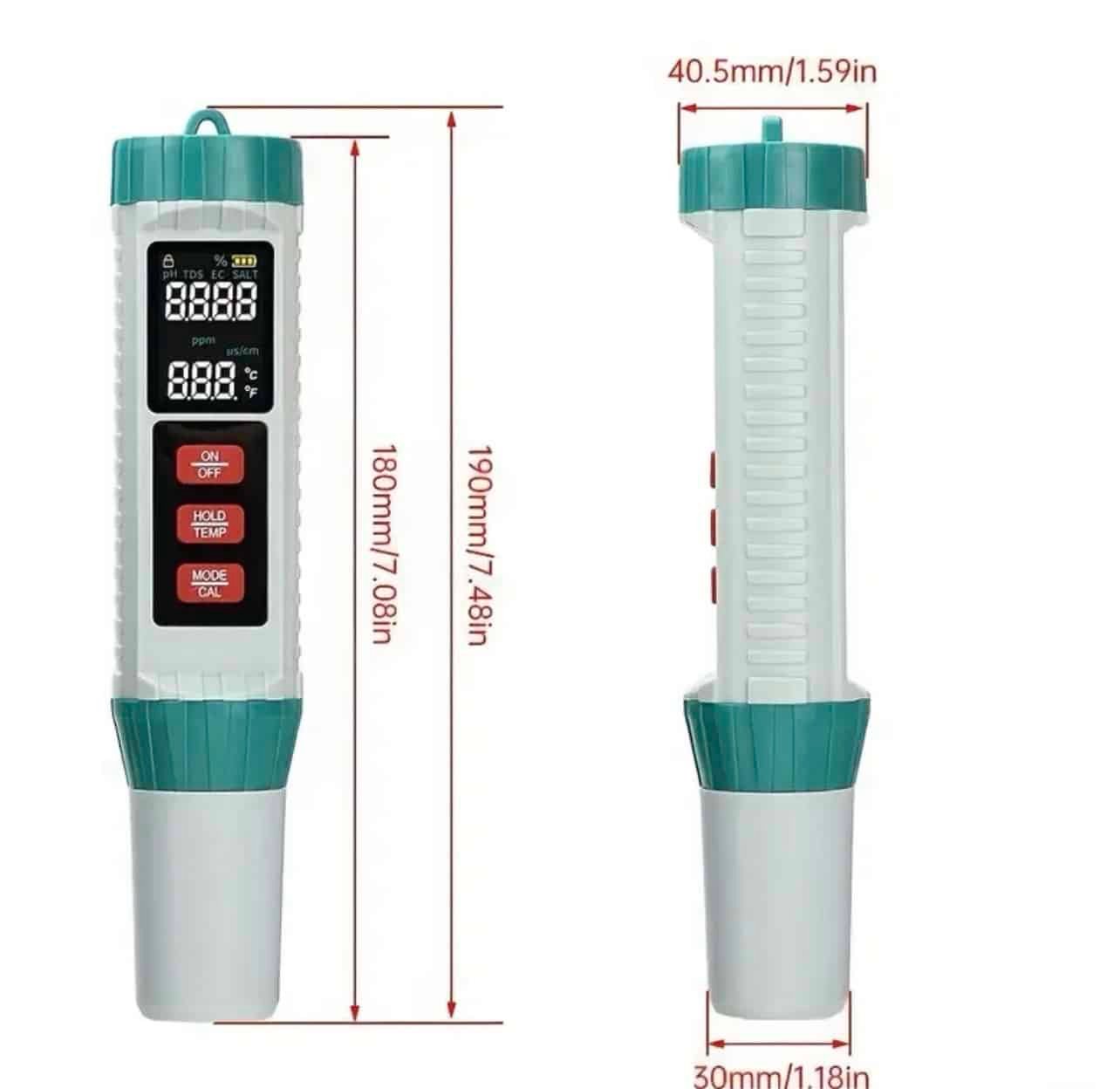 Medidor de ph 5 en 1 MIU-SZB - Imagen 2