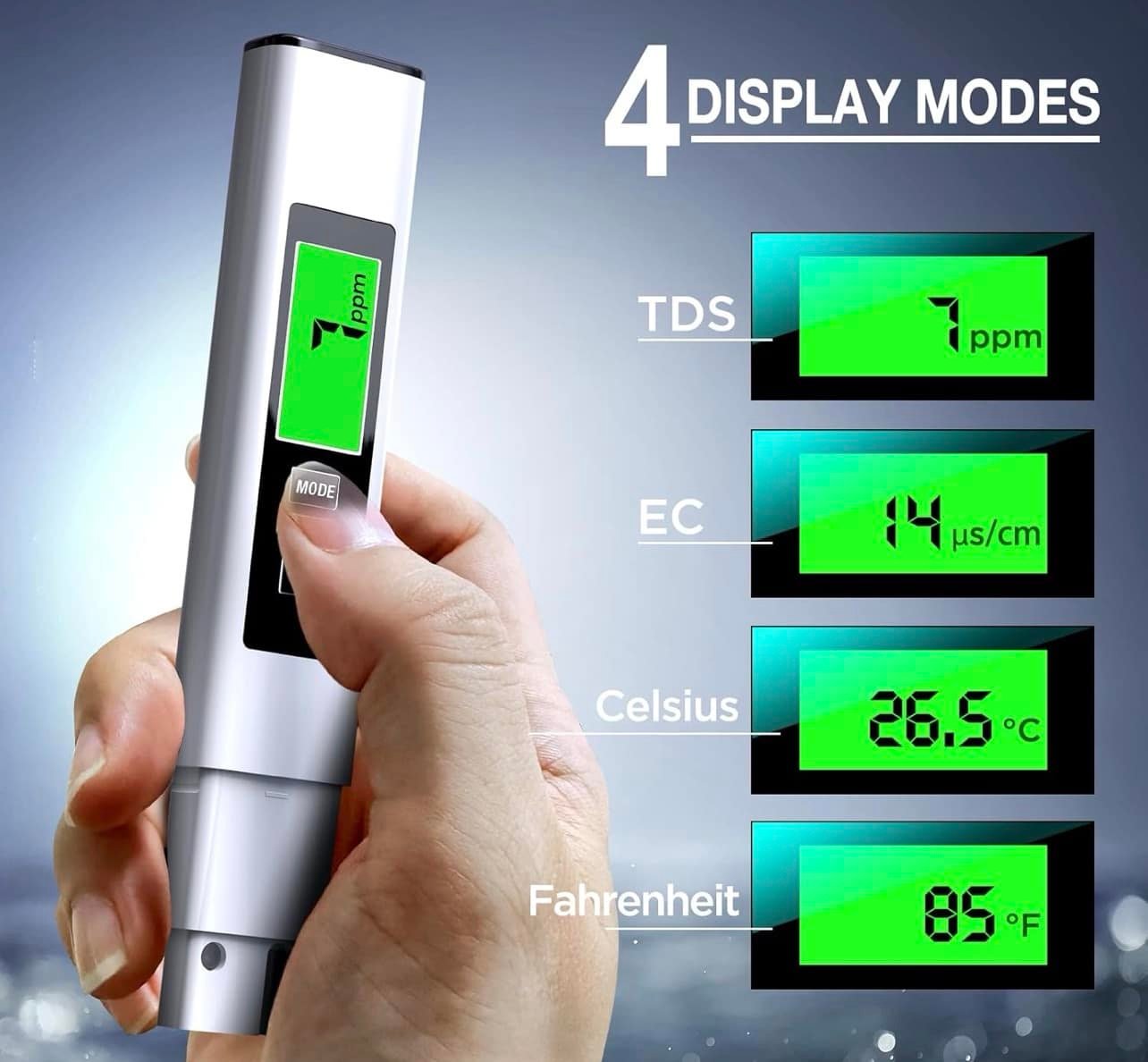 Medidor de EC 3 en 1 - Imagen 3